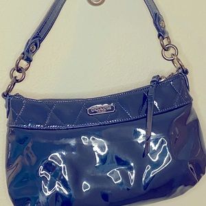 Coach patent leather handbag